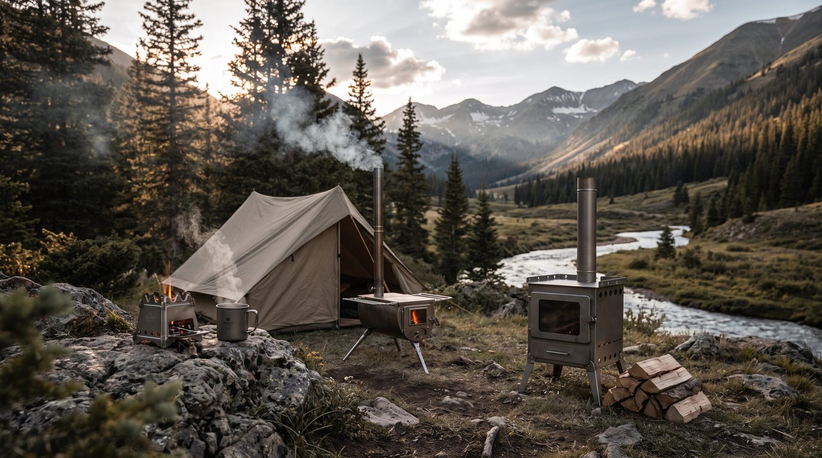 Best Lightweight Titanium Wood Stoves for Winter Hot Tenting